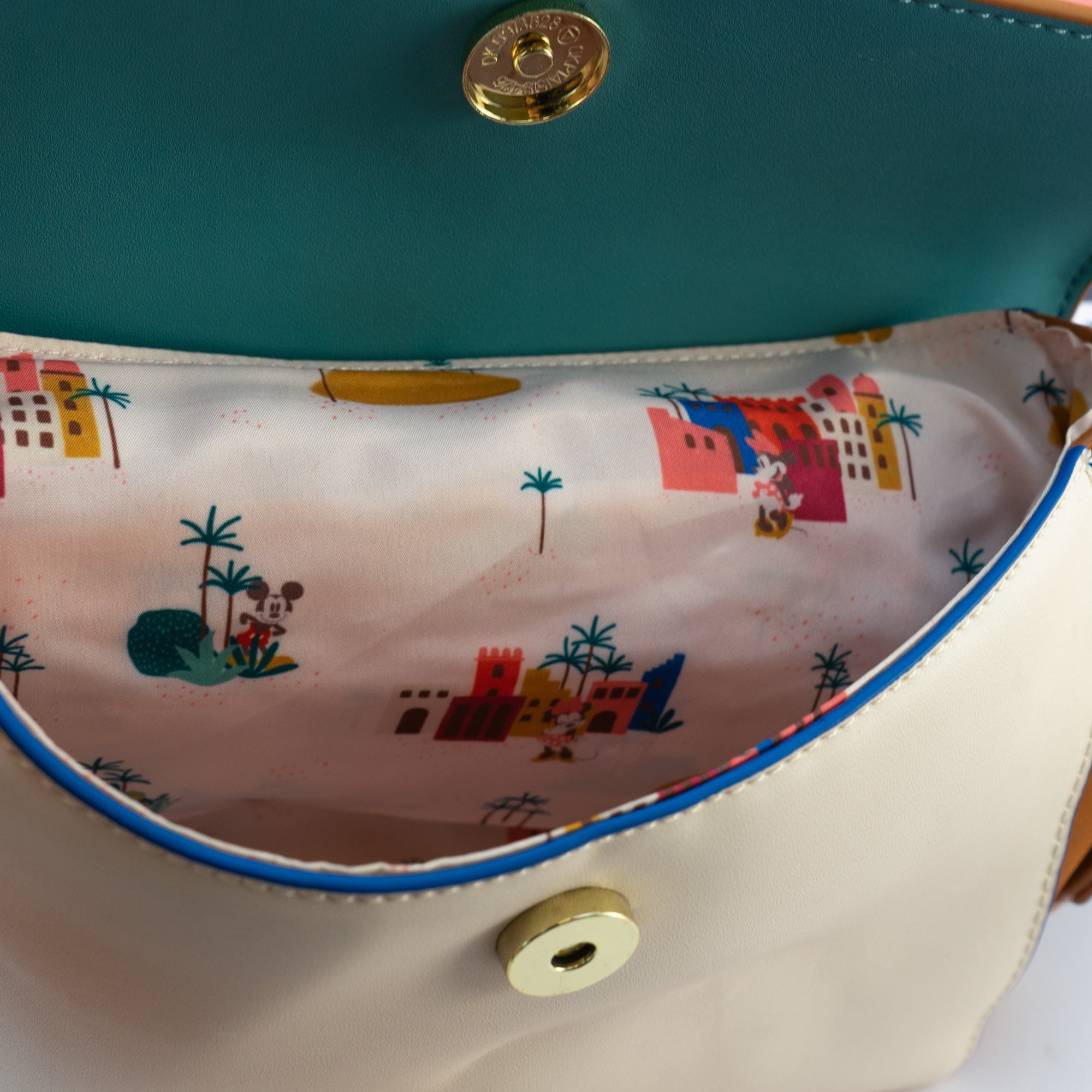 Loungefly x Disney South Western Mickey Cactus Crossbody Bag - GeekCore