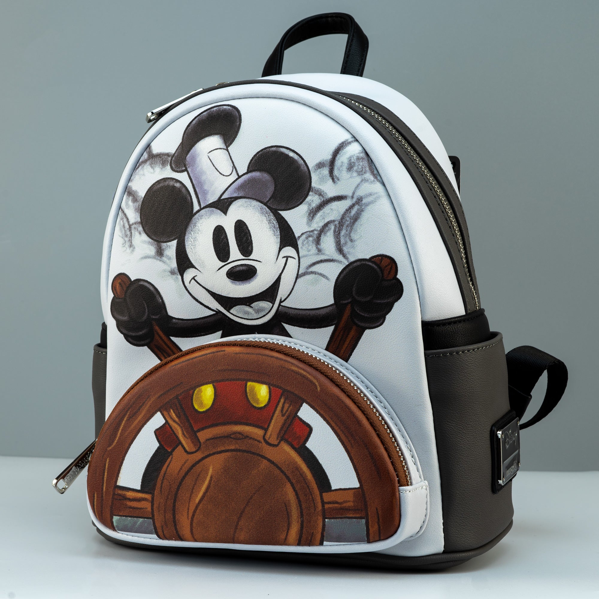 Loungefly x Disney Steamboat Willie Captain Mini Backpack - GeekCore
