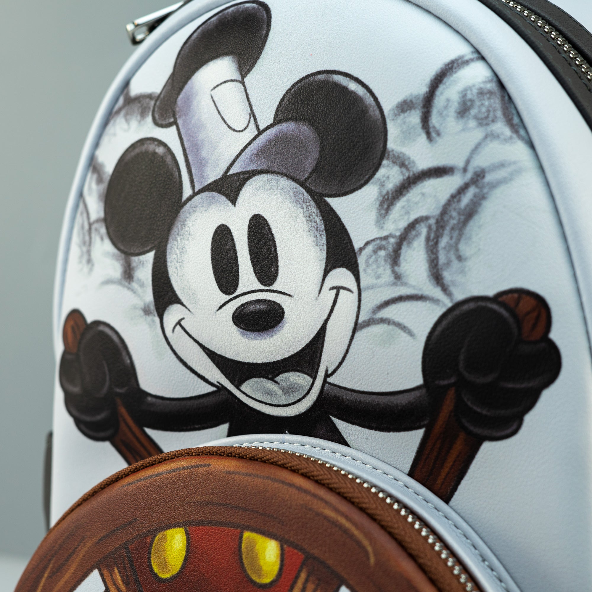 Loungefly x Disney Steamboat Willie Captain Mini Backpack - GeekCore
