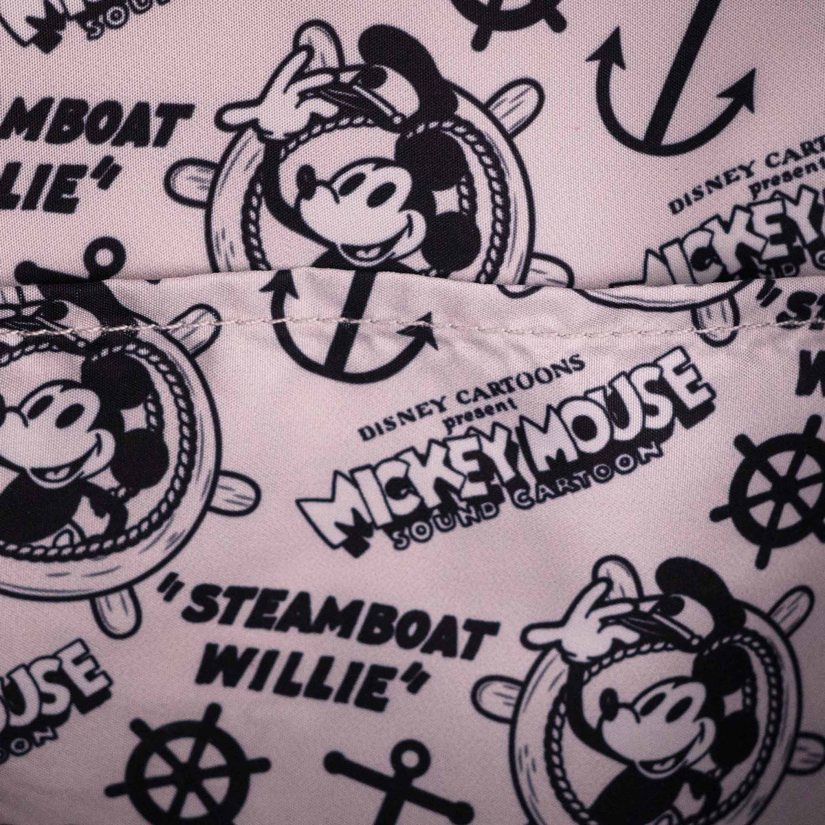 Loungefly x Disney Steamboat Willie Convertible Mini Backpack - GeekCore