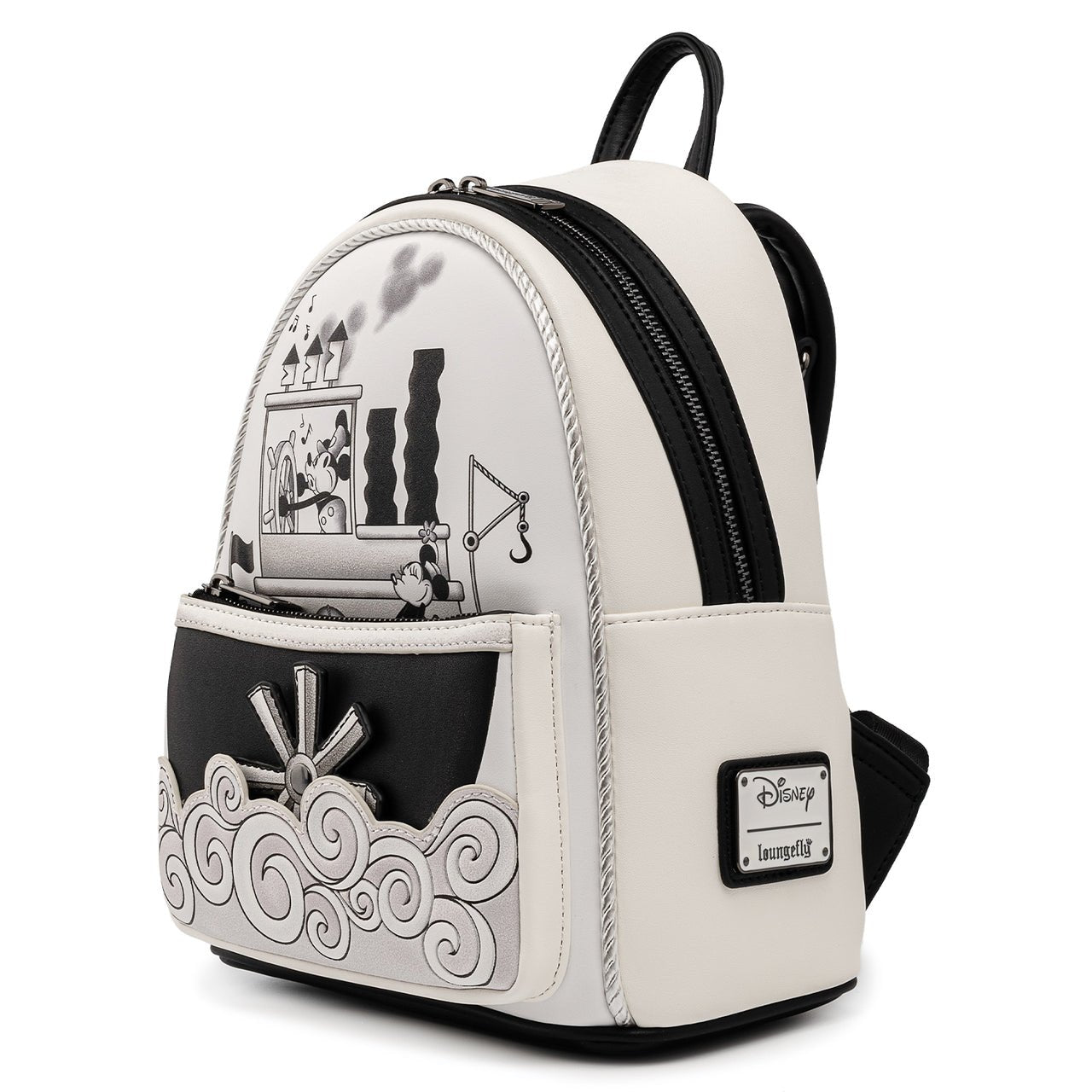 Loungefly x Disney Steamboat Willie Cruise Mini Backpack - GeekCore