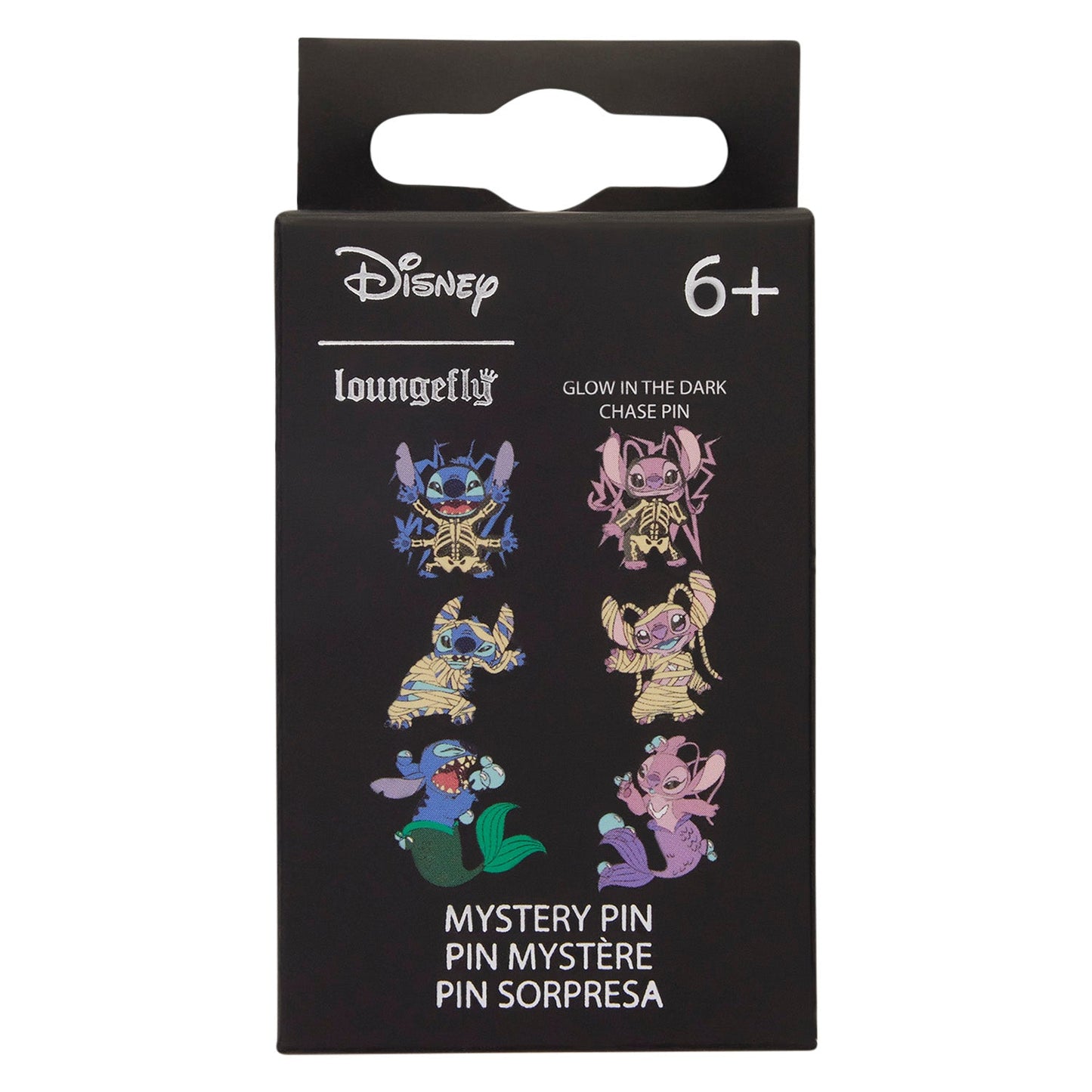 Loungefly x Disney Stitch & Angel Halloween Costumes Mystery Box Pin - GeekCore