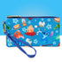Loungefly x Disney Stitch Camping Cuties AOP Nylon Wristlet - GeekCore