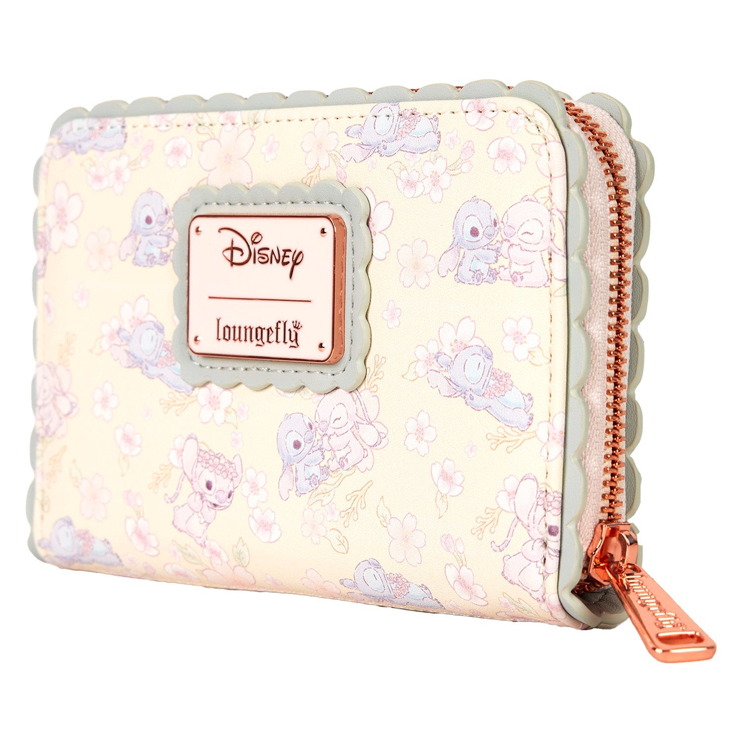 Loungefly x Disney Stitch Cherry Blossom AOP Wallet - GeekCore