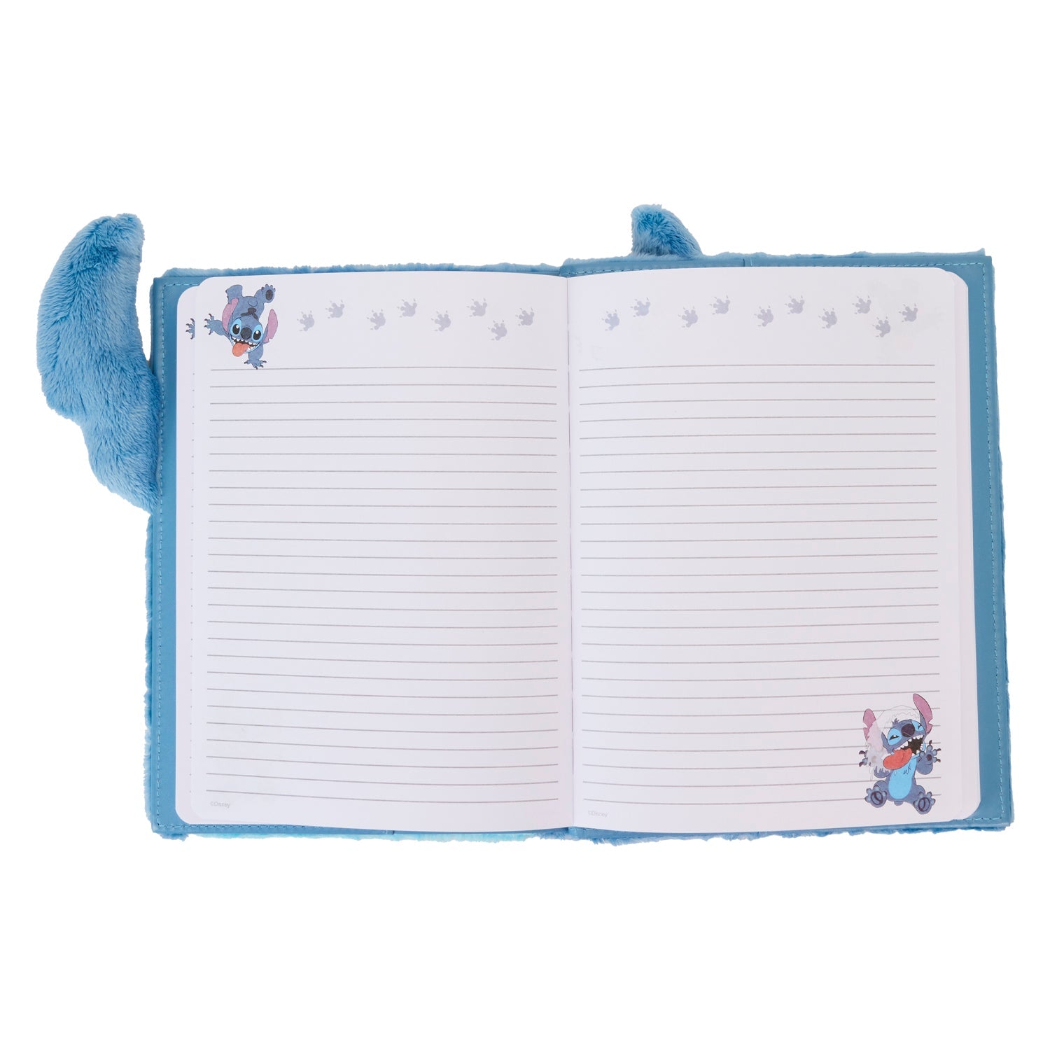 Loungefly x Disney Stitch Cosplay Plush Journal - GeekCore