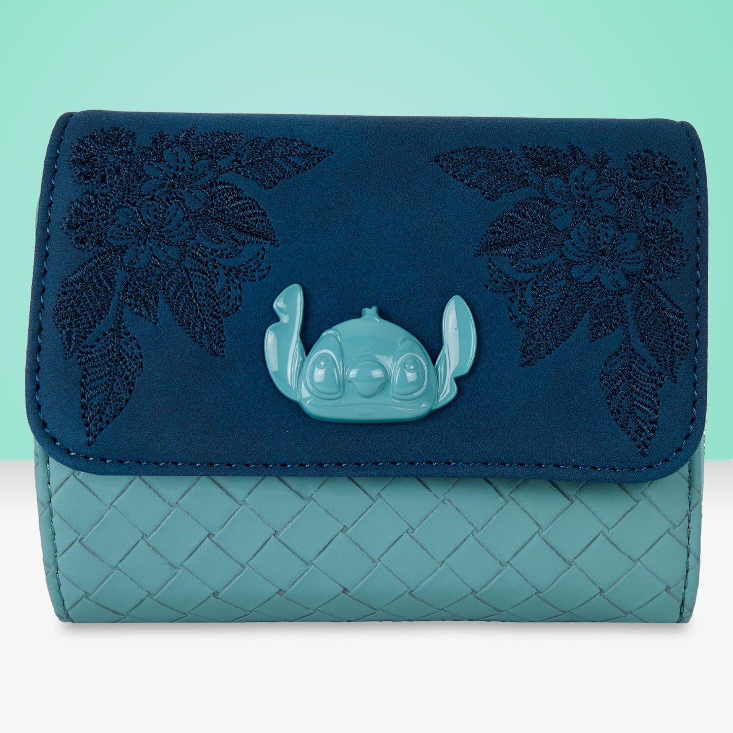Loungefly x Disney Stitch Embroidered Wallet - GeekCore