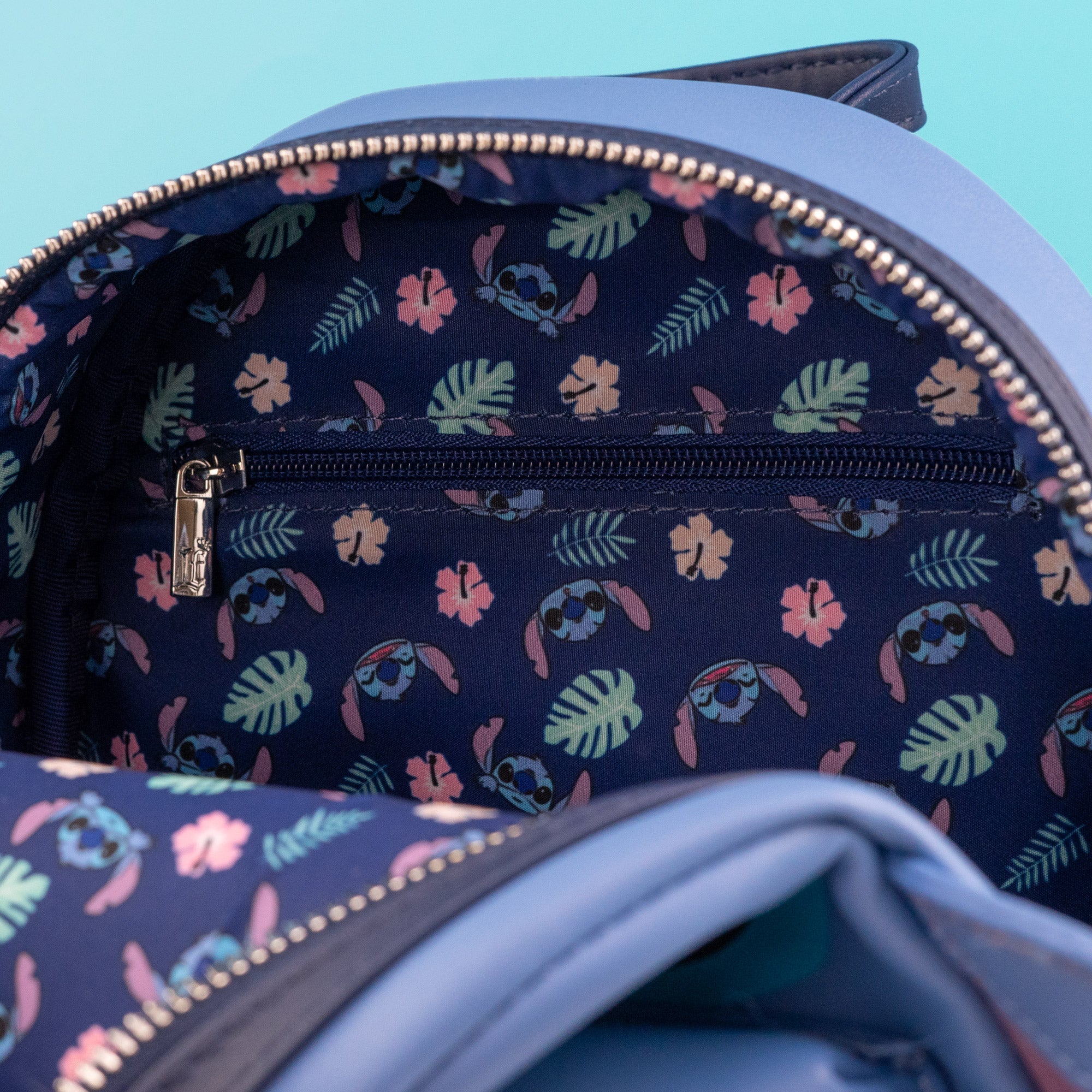 Loungefly x Disney Stitch Floral Collection Cosplay Mini Backpack - GeekCore