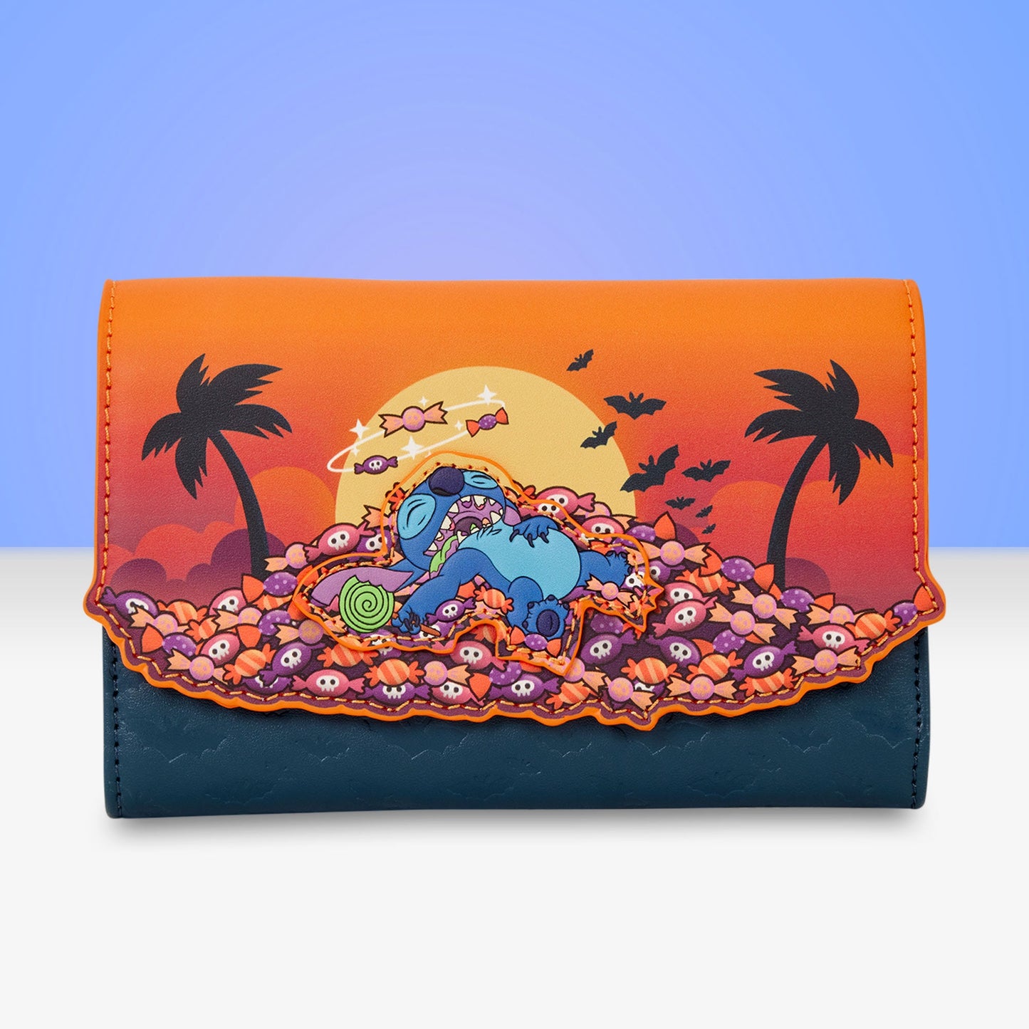 Loungefly x Disney Stitch Halloween Candy Wallet - GeekCore
