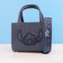 Loungefly x Disney Stitch Minimal Denim Mini Crossbody Tote - GeekCore