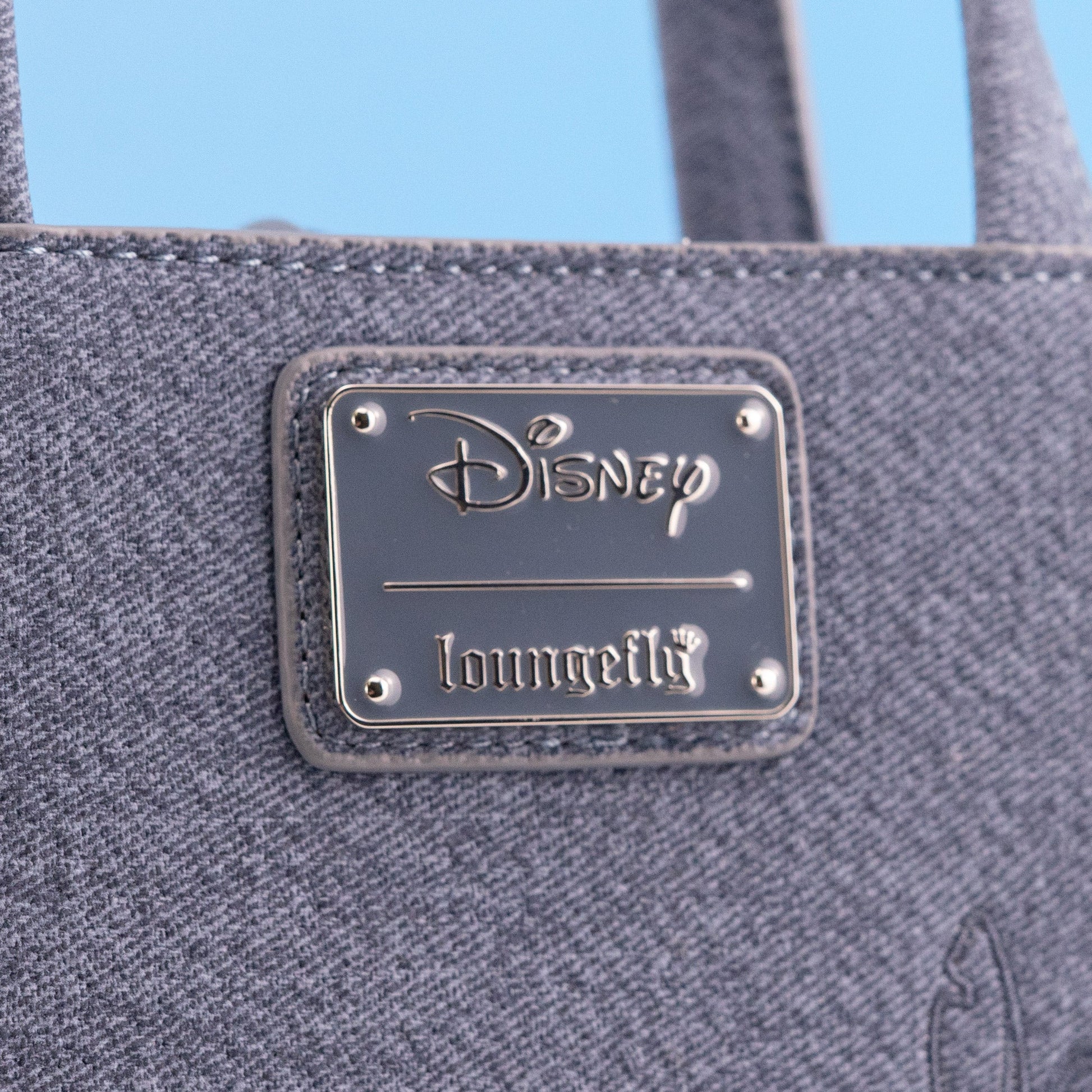 Loungefly x Disney Stitch Minimal Denim Mini Crossbody Tote - GeekCore