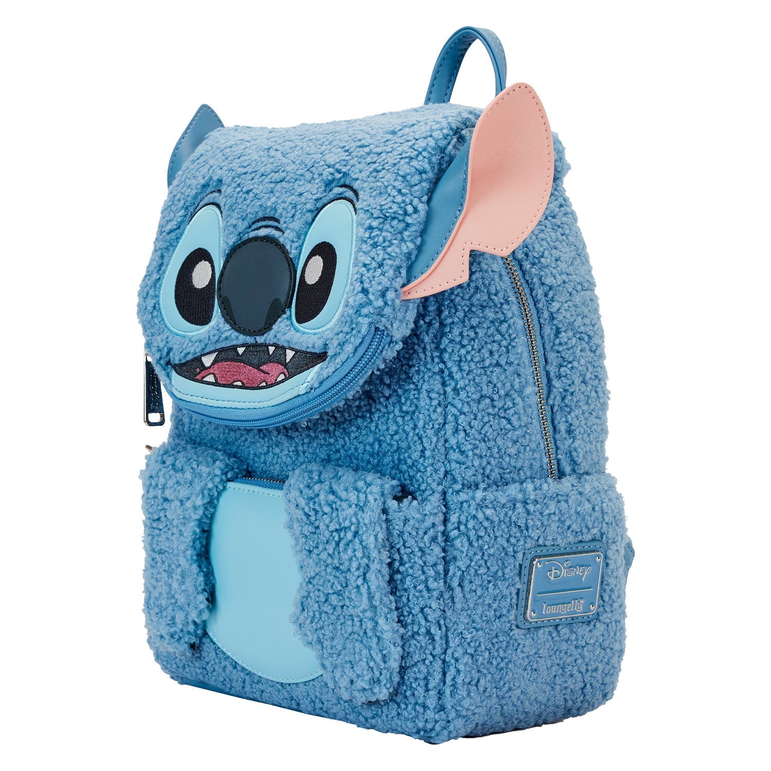 Loungefly x Disney Stitch Plush Cosplay Mini Backpack - GeekCore