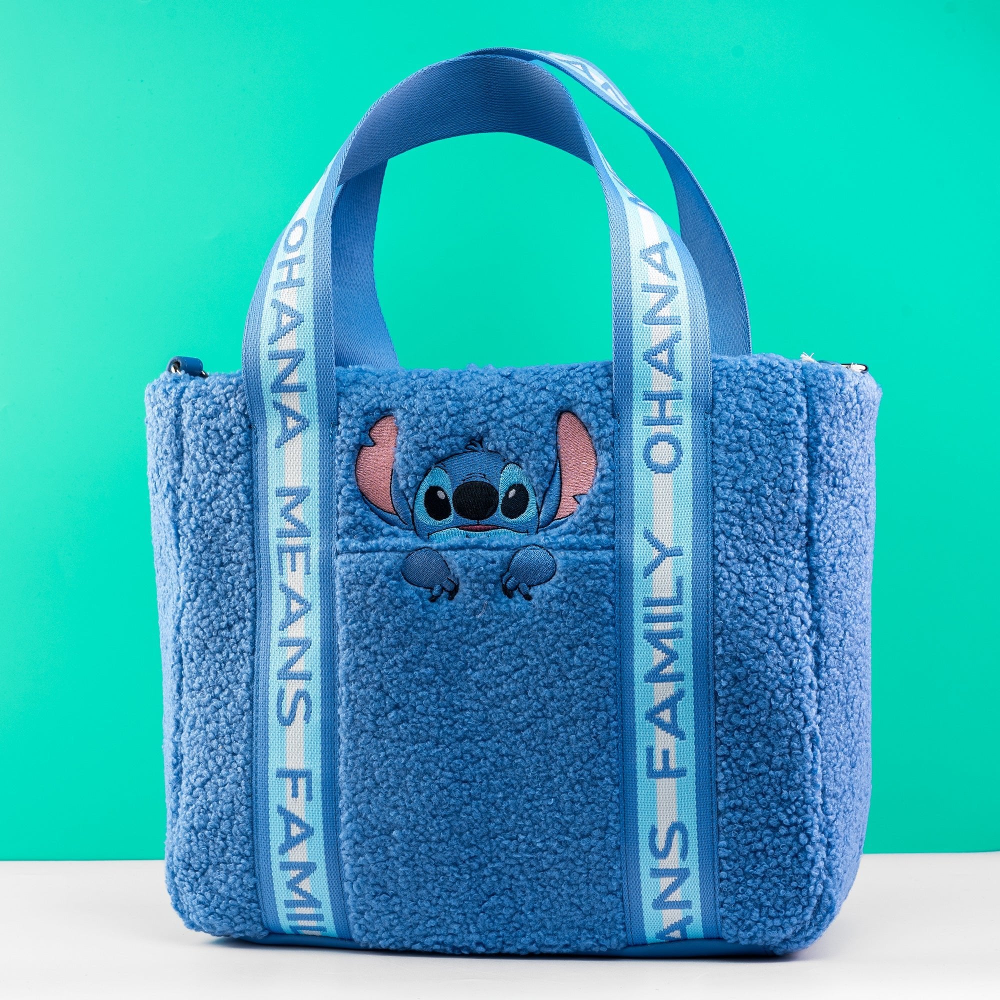 Loungefly x Disney Stitch Plush Tote Bag with coin pouch - GeekCore