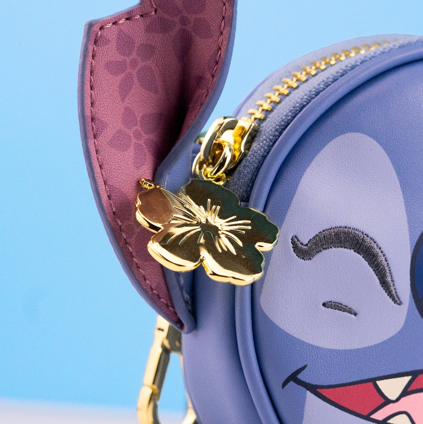 Loungefly x Disney Stitch Springtime Floral Coin Purse - GeekCore