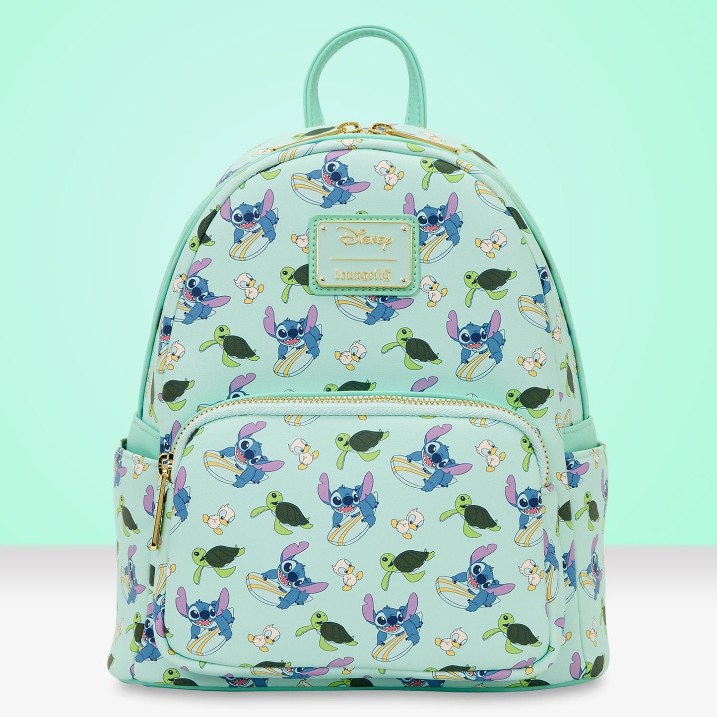 Loungefly x Disney Stitch Surf's Up Mini Backpack - GeekCore
