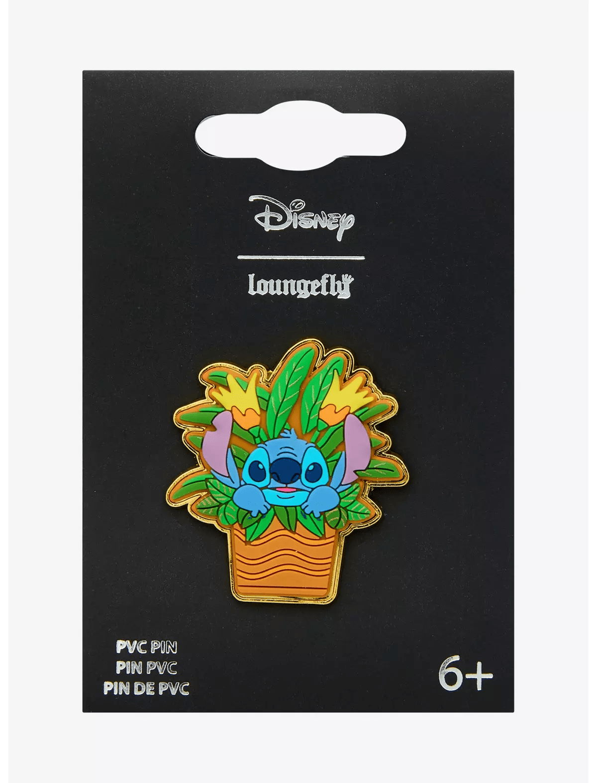 Loungefly x Disney Stitch with House Plants Enamel and PVC Pin - GeekCore