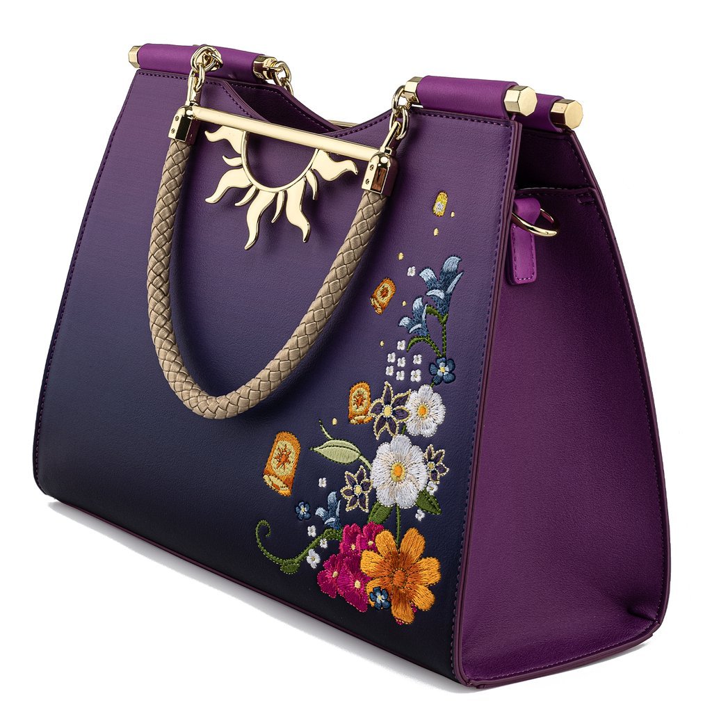 Loungefly x Disney Tangled Floral Cross Body Hand bag - GeekCore