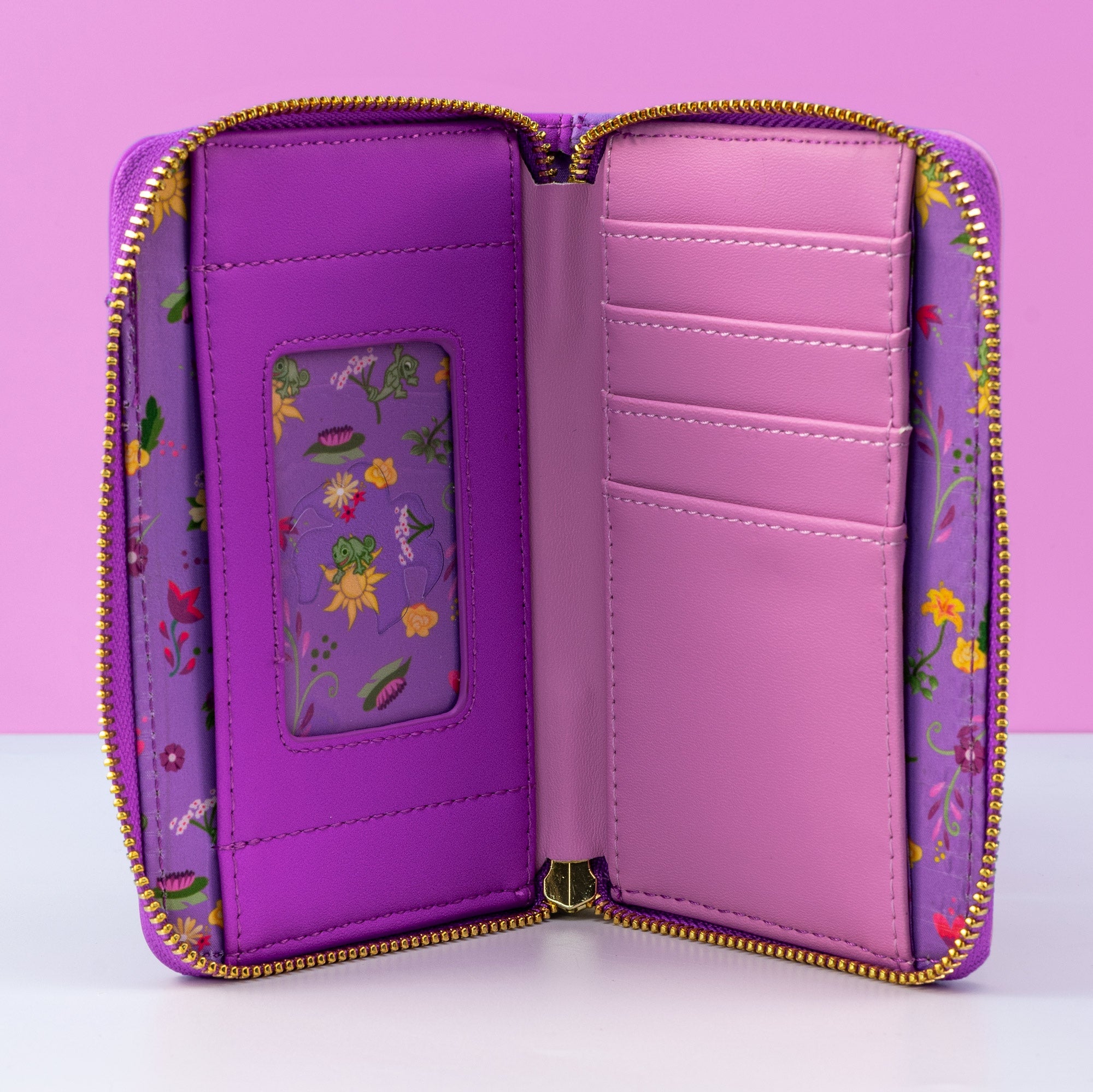 Loungefly x Disney Tangled Princess Rapunzel Window Scene Wallet - GeekCore