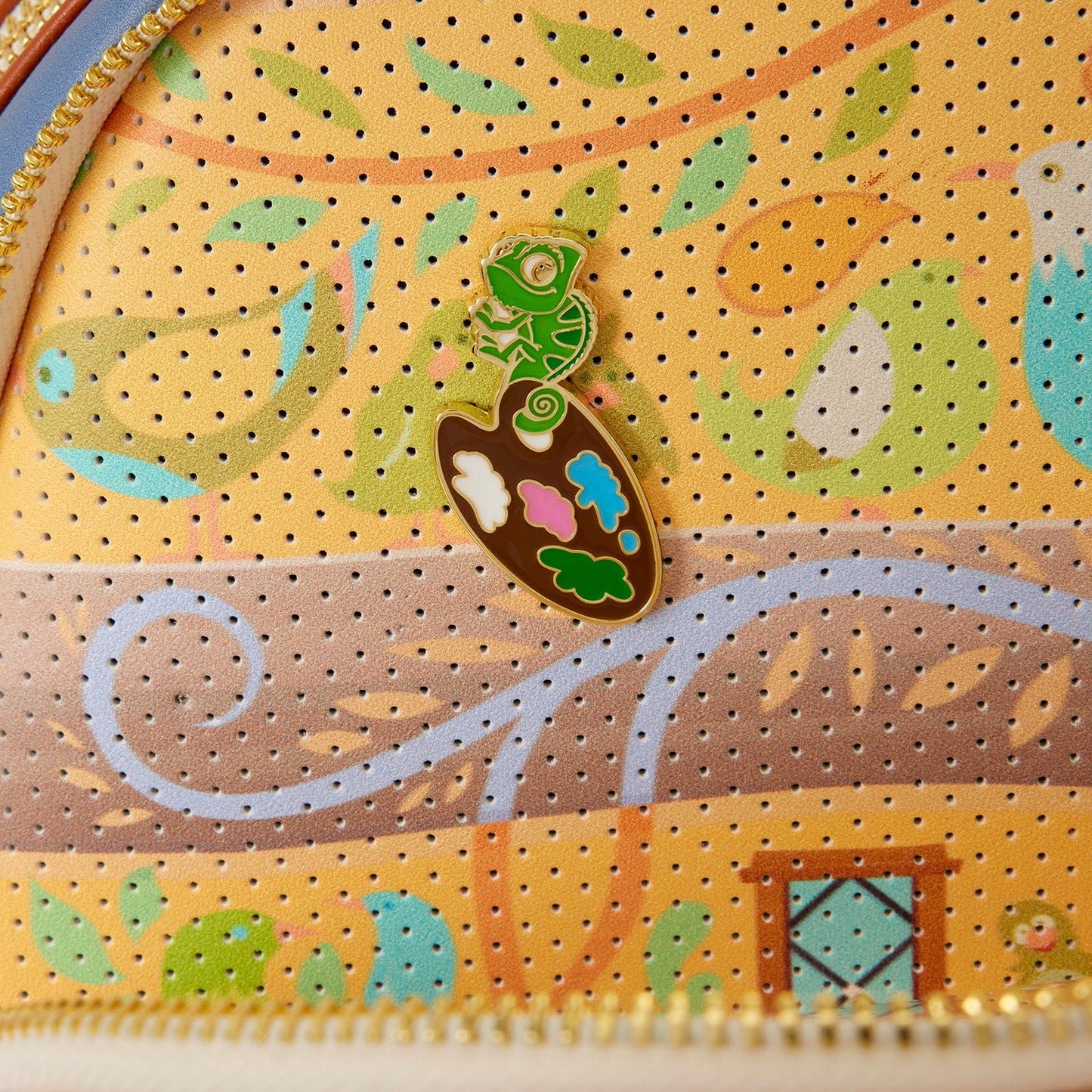 Loungefly x Disney Tangled Rapunzel Painting Mini Backpack - GeekCore