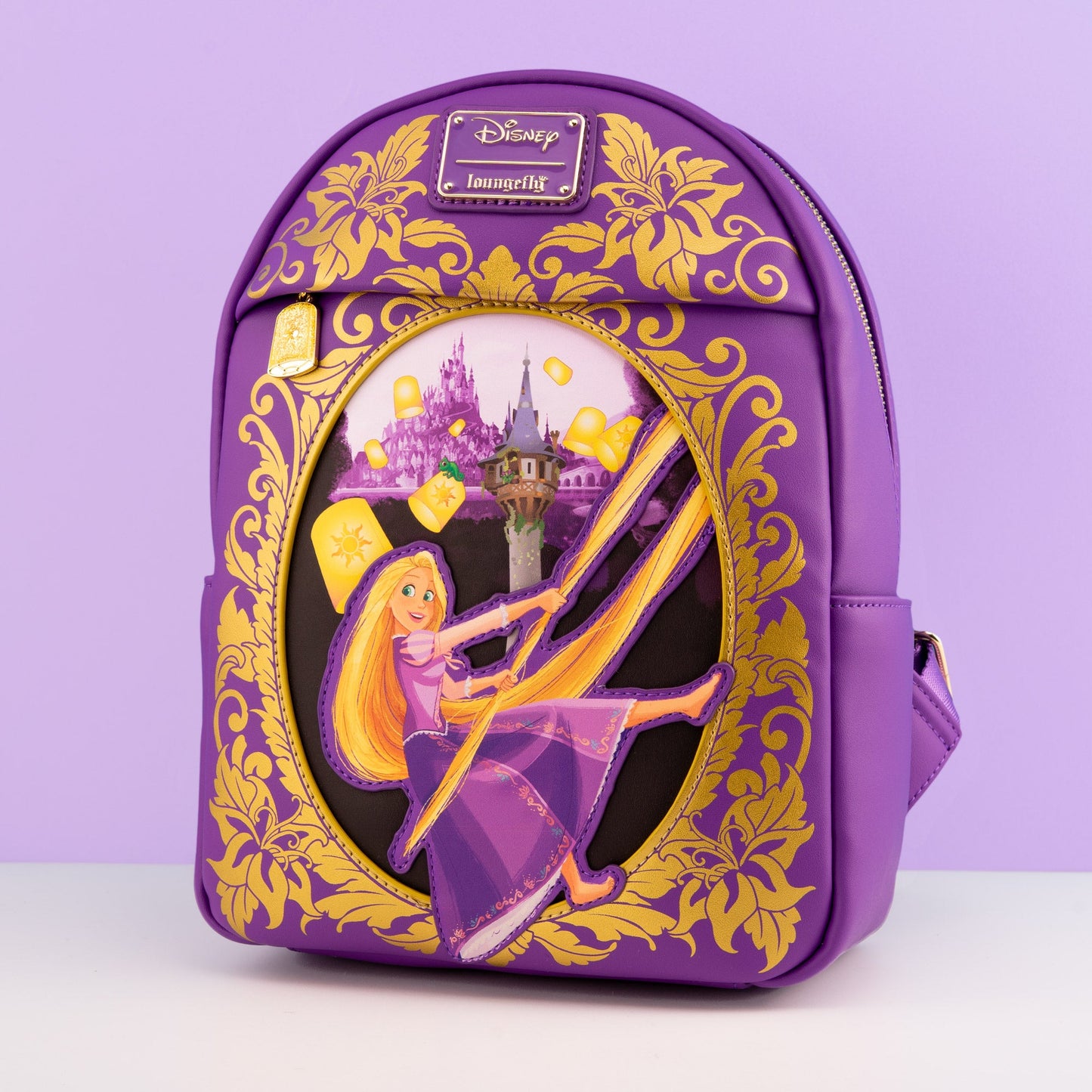 Loungefly x Disney Tangled Rapunzel Swing Mini Backpack - GeekCore