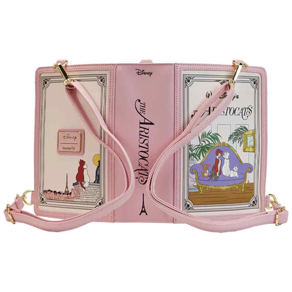 Loungefly x Disney The Aristocats Book Convertible Crossbody Bag - GeekCore