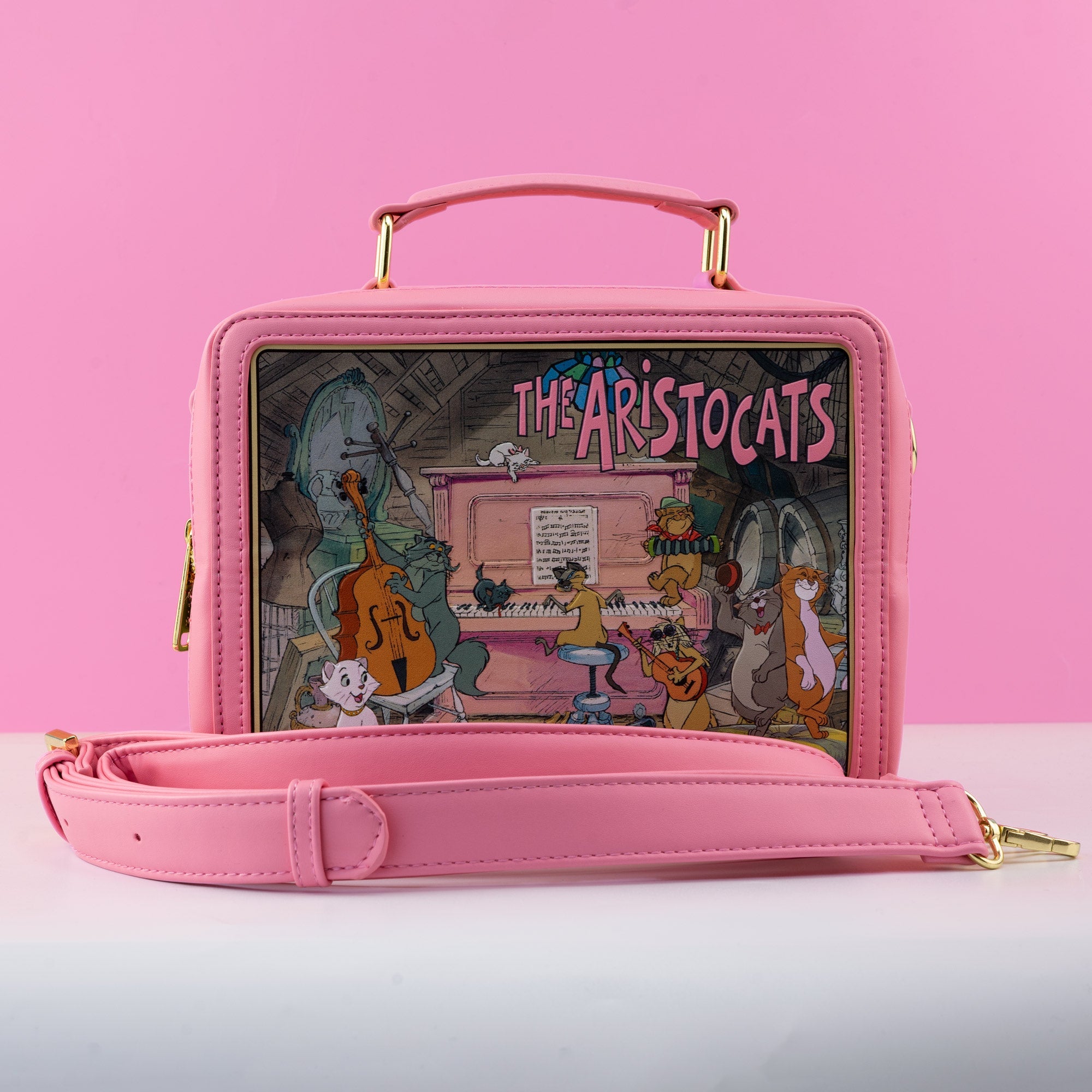 Loungefly x Disney The Aristocats Lunchbox Crossbody Bag - GeekCore