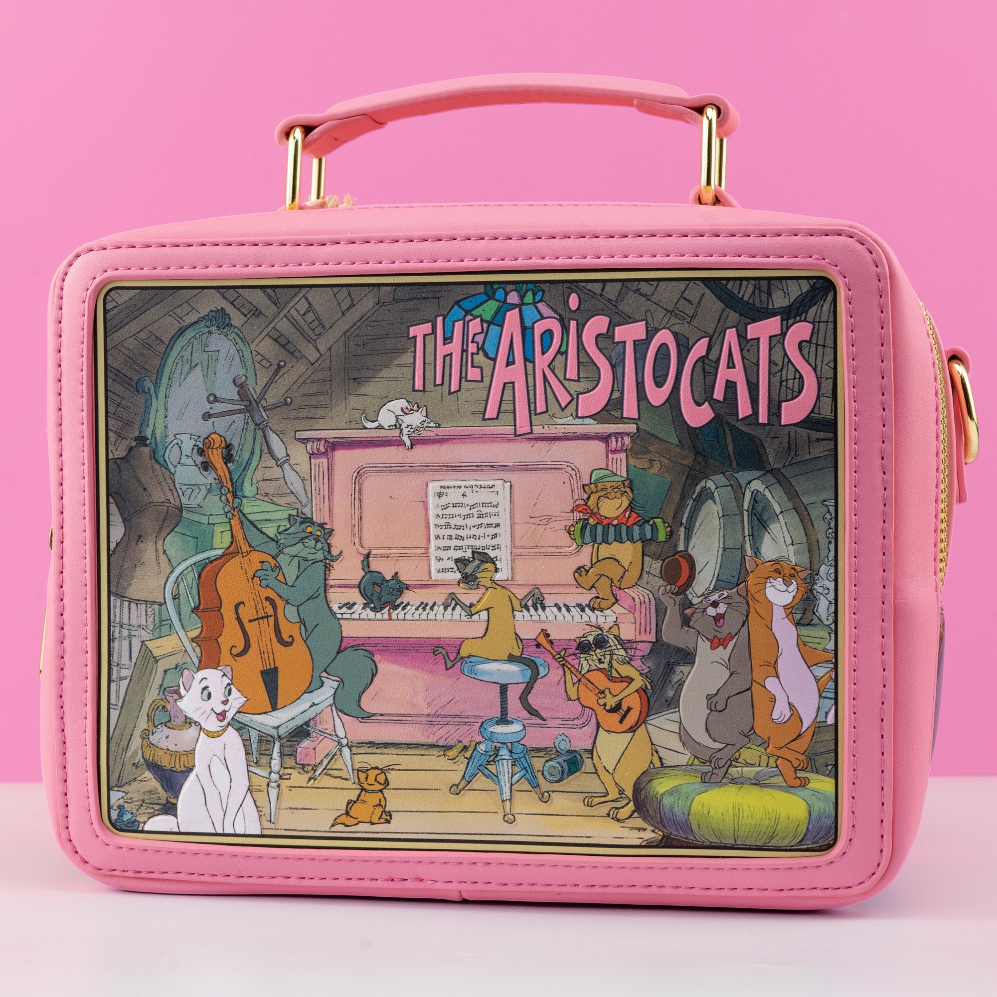 Loungefly x Disney The Aristocats Lunchbox Crossbody Bag - GeekCore