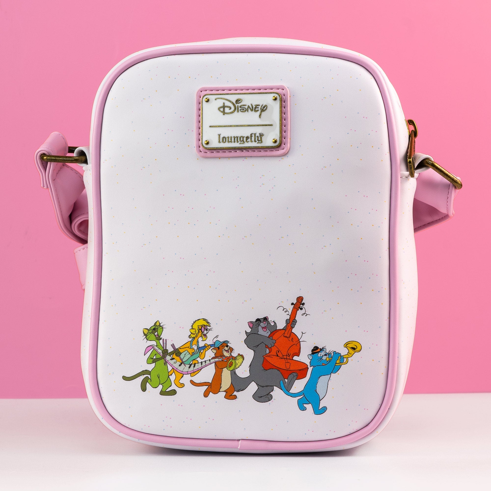 Loungefly x Disney The Aristocats Poster Passport Crossbody Bag - GeekCore