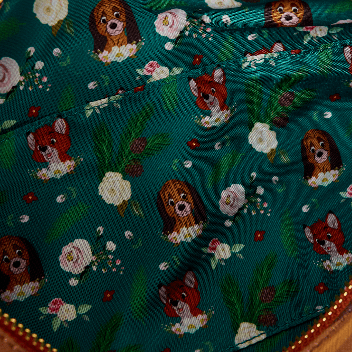 Loungefly x Disney The Fox And The Hound Log Crossbody Bag - GeekCore