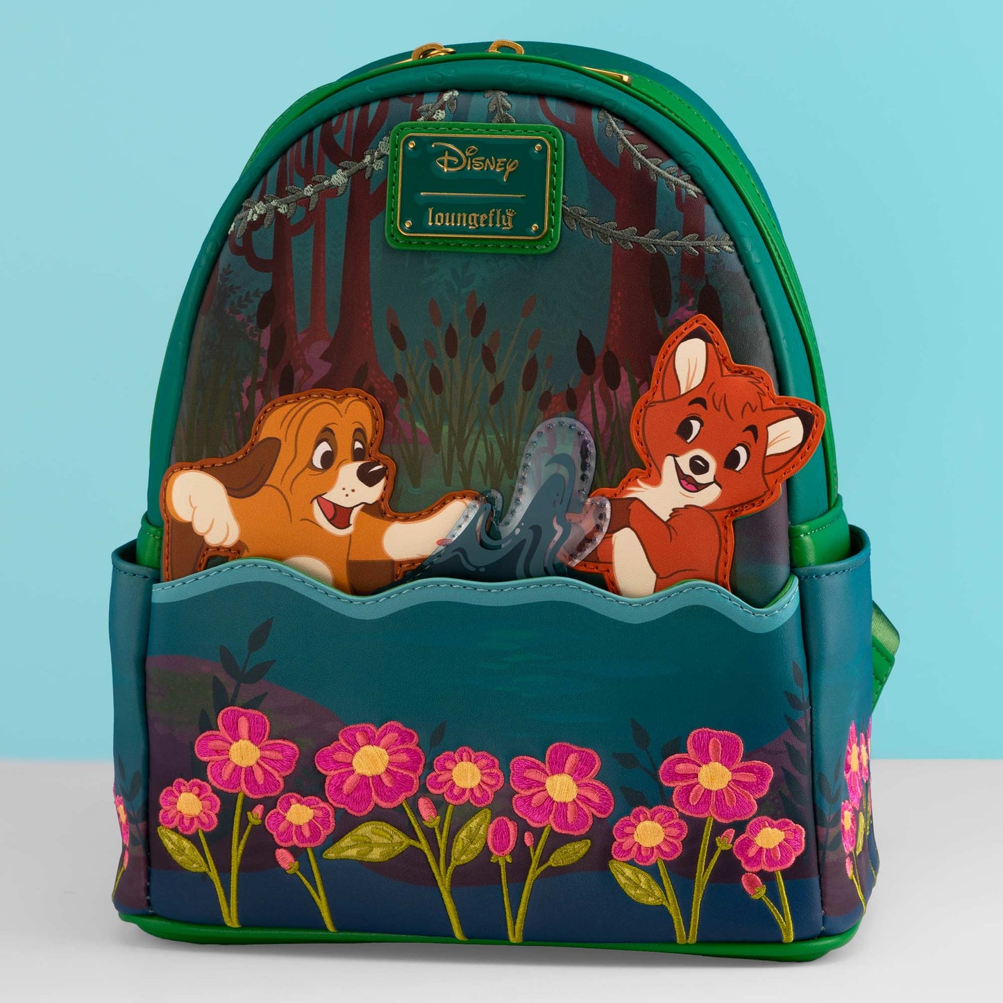 Loungefly x Disney The Fox And The Hound Mini Backpack - GeekCore