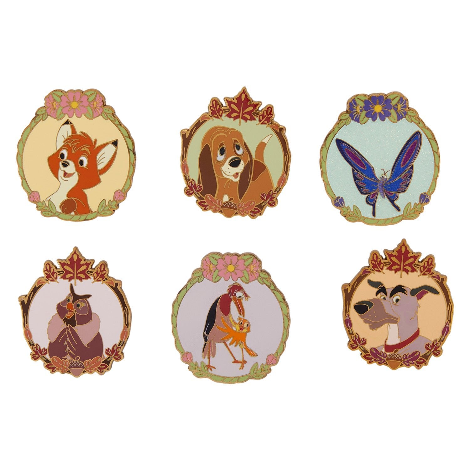 Loungefly x Disney The Fox And The Hound Mystery Box Pin - GeekCore