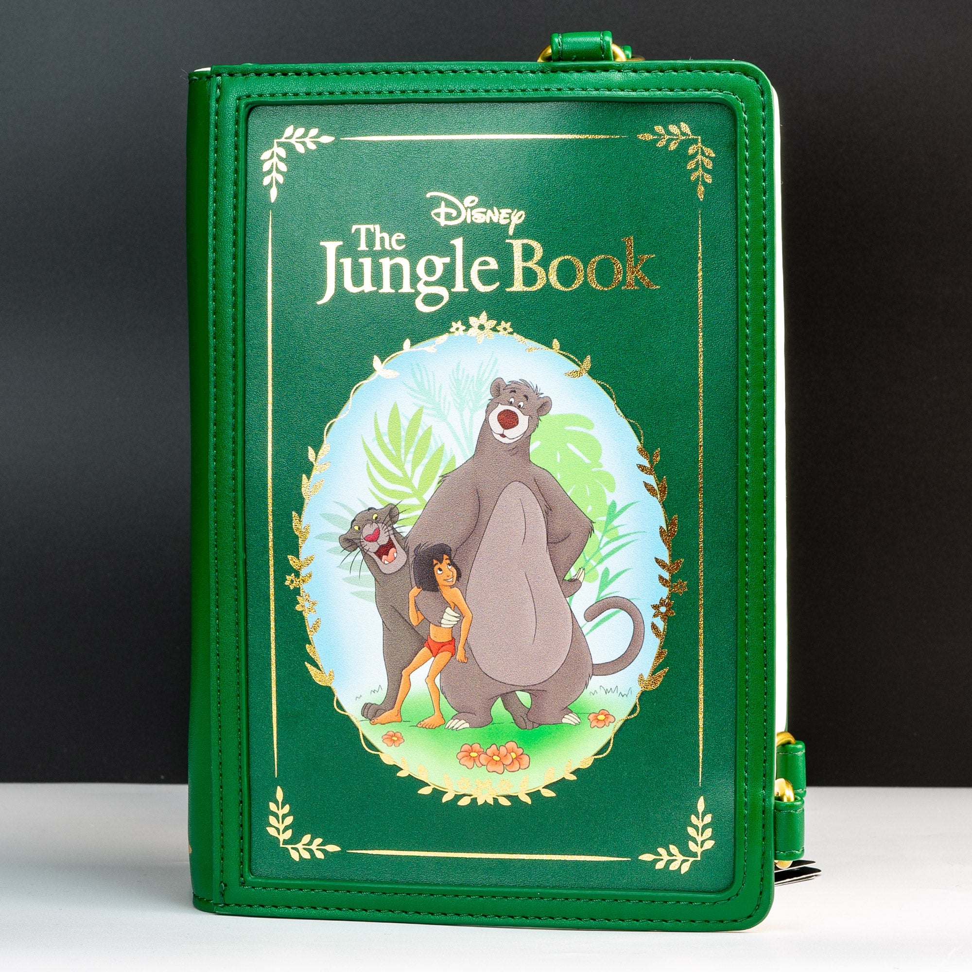 Loungefly x Disney The Jungle Book Convertible Book Crossbody Bag - GeekCore