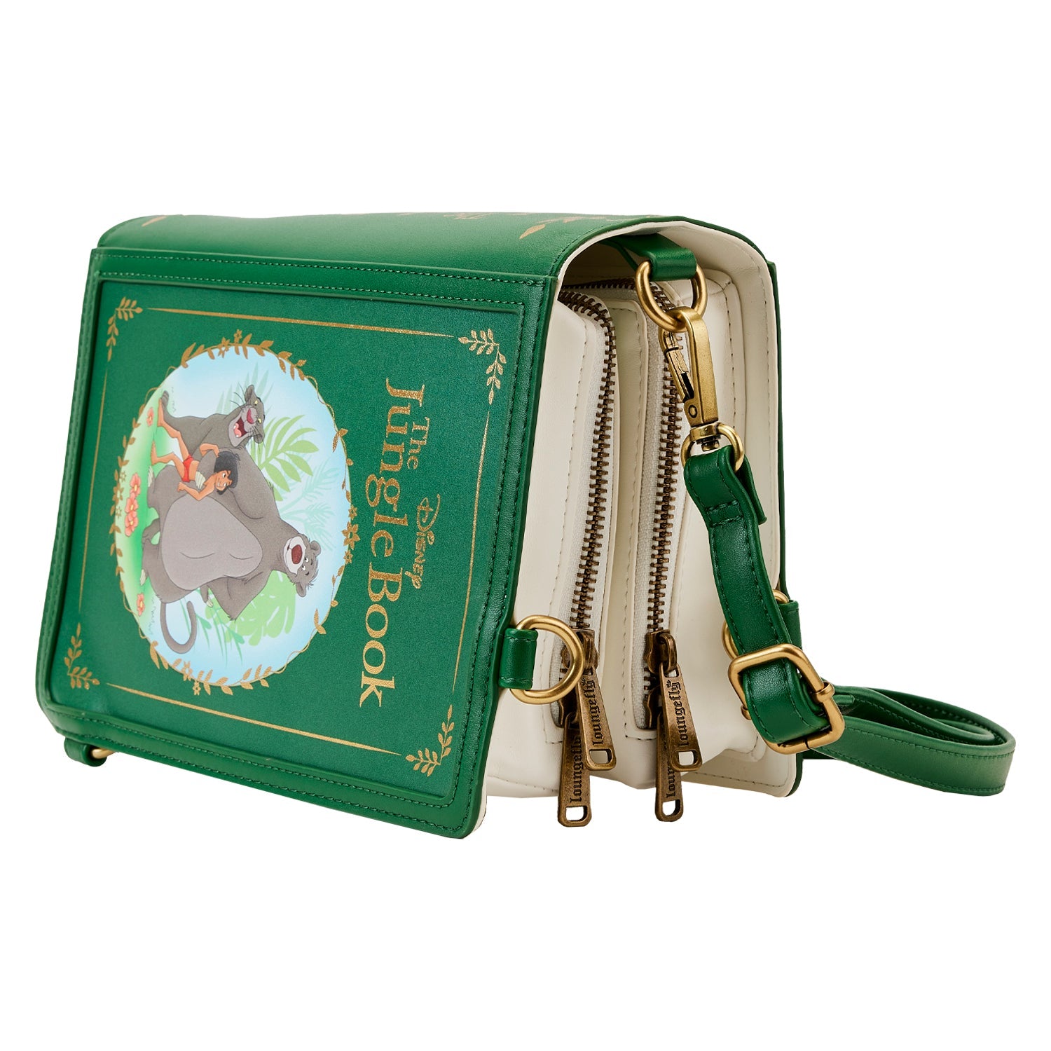 Loungefly x Disney The Jungle Book Convertible Book Crossbody Bag - GeekCore