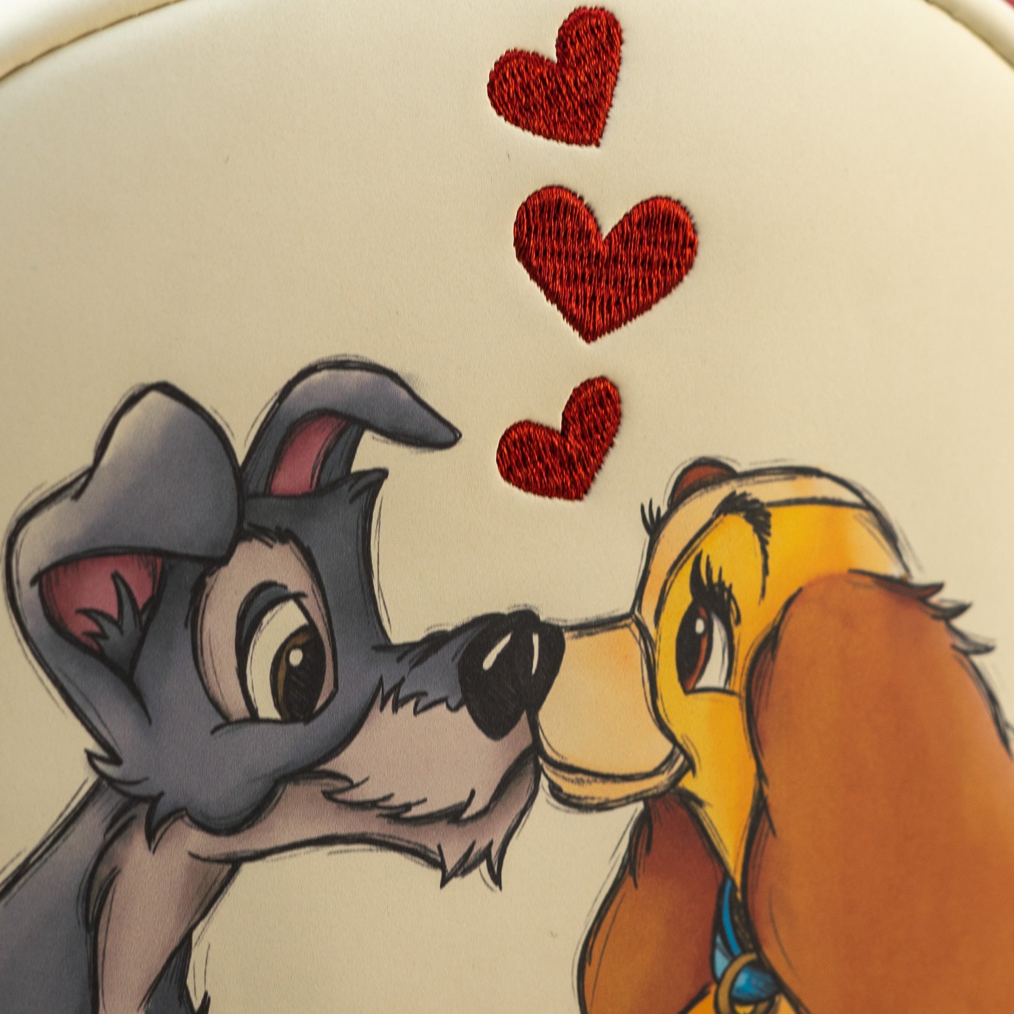 Loungefly x Disney The Lady and the Tramp Heart Mini Backpack - GeekCore