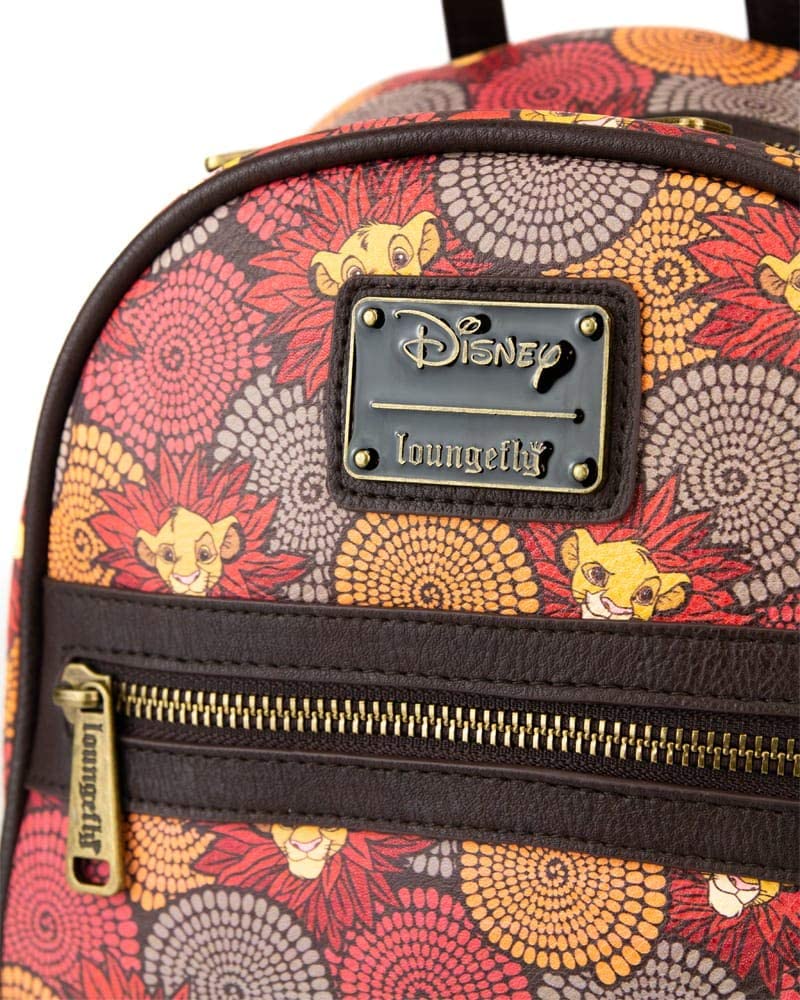 Loungefly x Disney The Lion King Floral Mini Backback - GeekCore