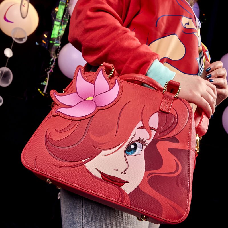 Loungefly x Disney The Little Mermaid 35th Anniversary Ariel Crossbody Bag - GeekCore