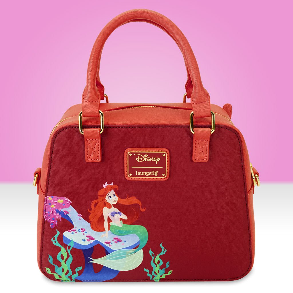 Loungefly x Disney The Little Mermaid 35th Anniversary Ariel Crossbody Bag - GeekCore