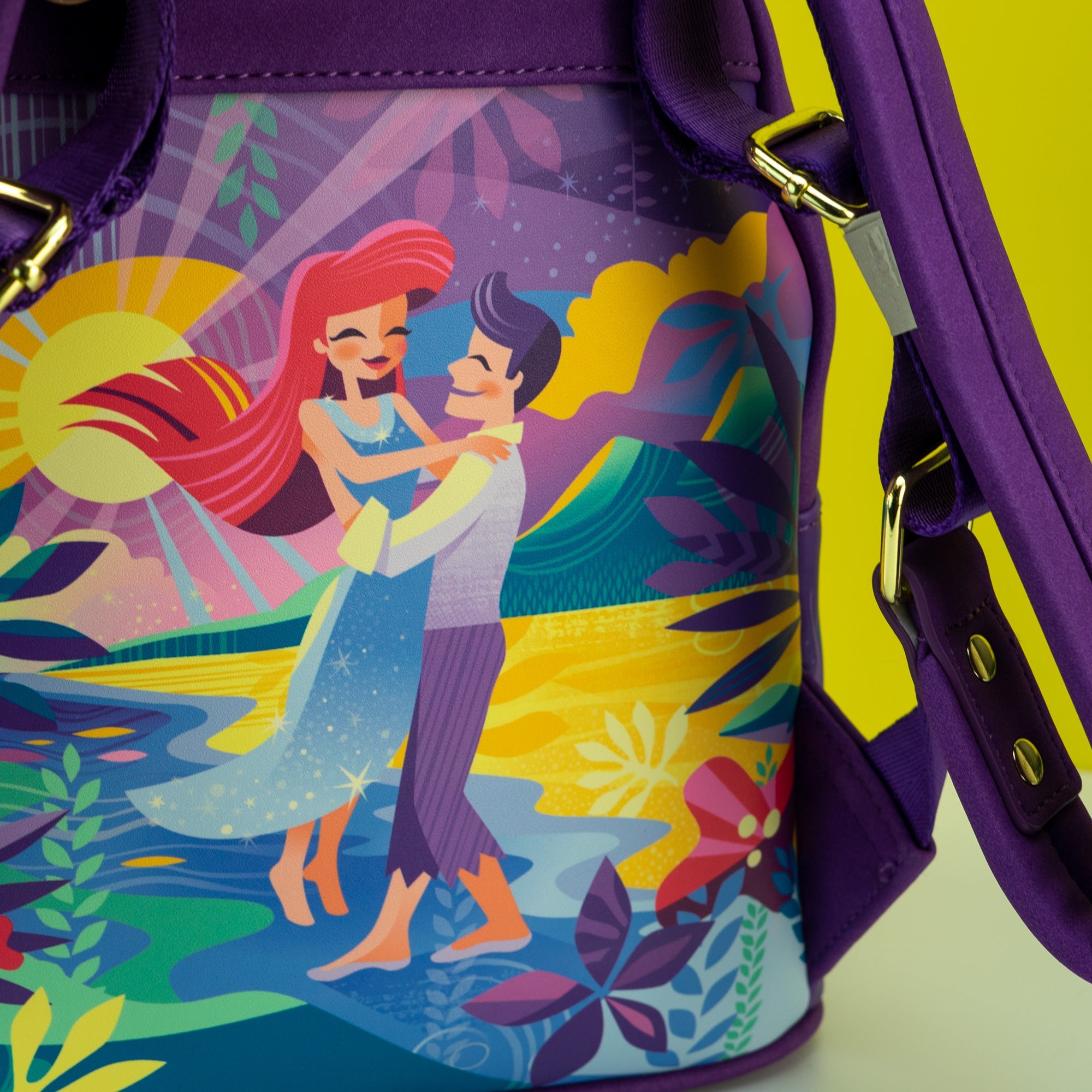 Loungefly x Disney The Little Mermaid Ariel Castle Mini Backpack - GeekCore