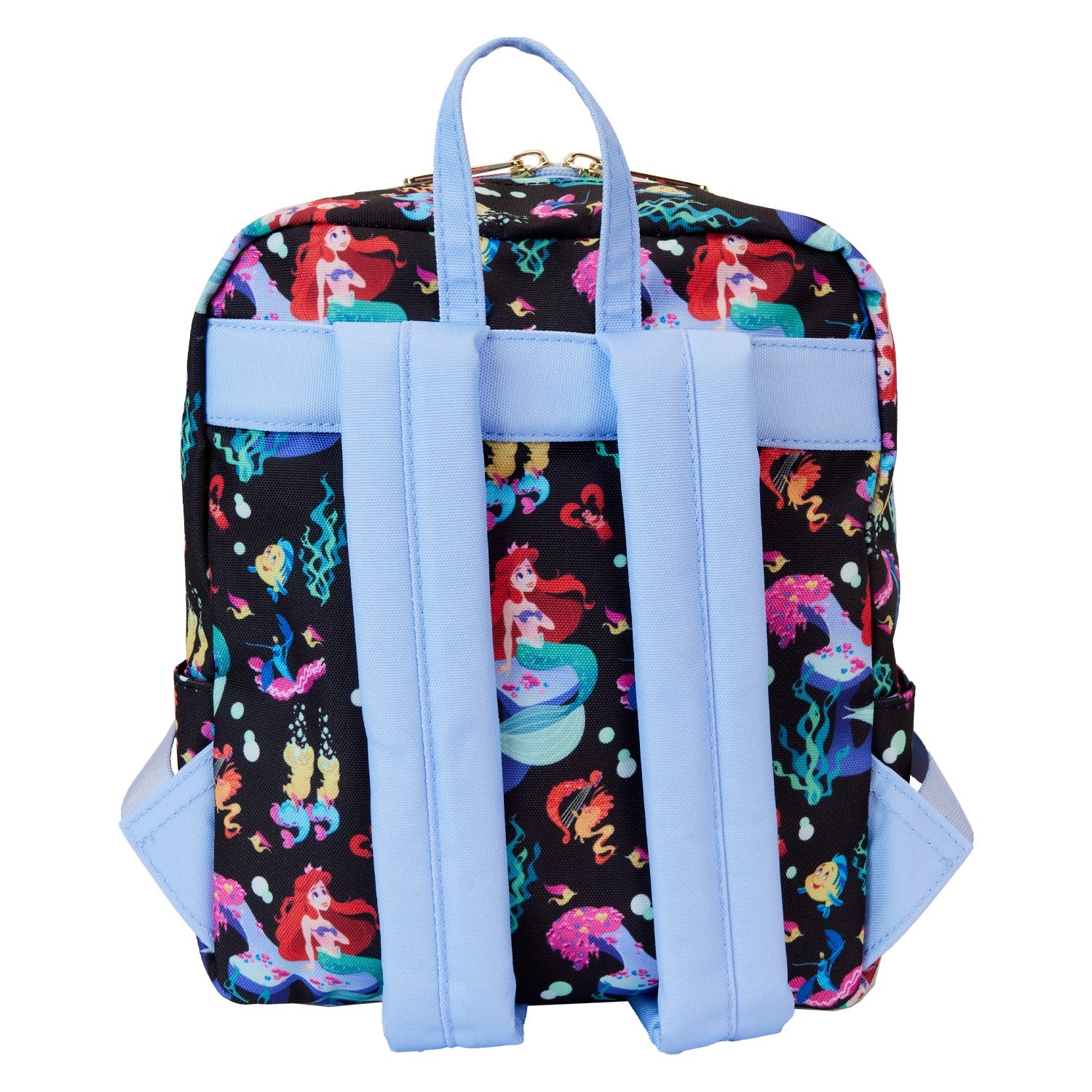 Loungefly x Disney The Little Mermaid Life is The Bubbles AOP Nylon Backpack - GeekCore