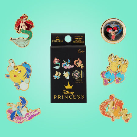 Loungefly x Disney The Little Mermaid Life is The Bubbles Mystery Box Pins - GeekCore