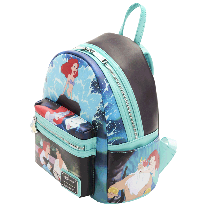 Loungefly x Disney The Little Mermaid Scenes Mini Backpack - GeekCore