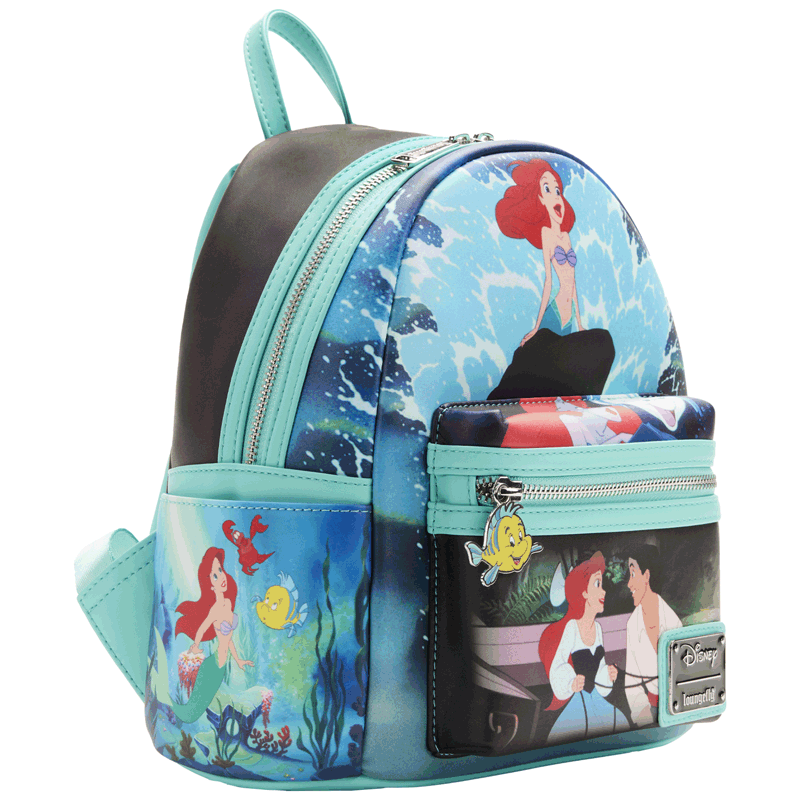 Loungefly x Disney The Little Mermaid Scenes Mini Backpack - GeekCore