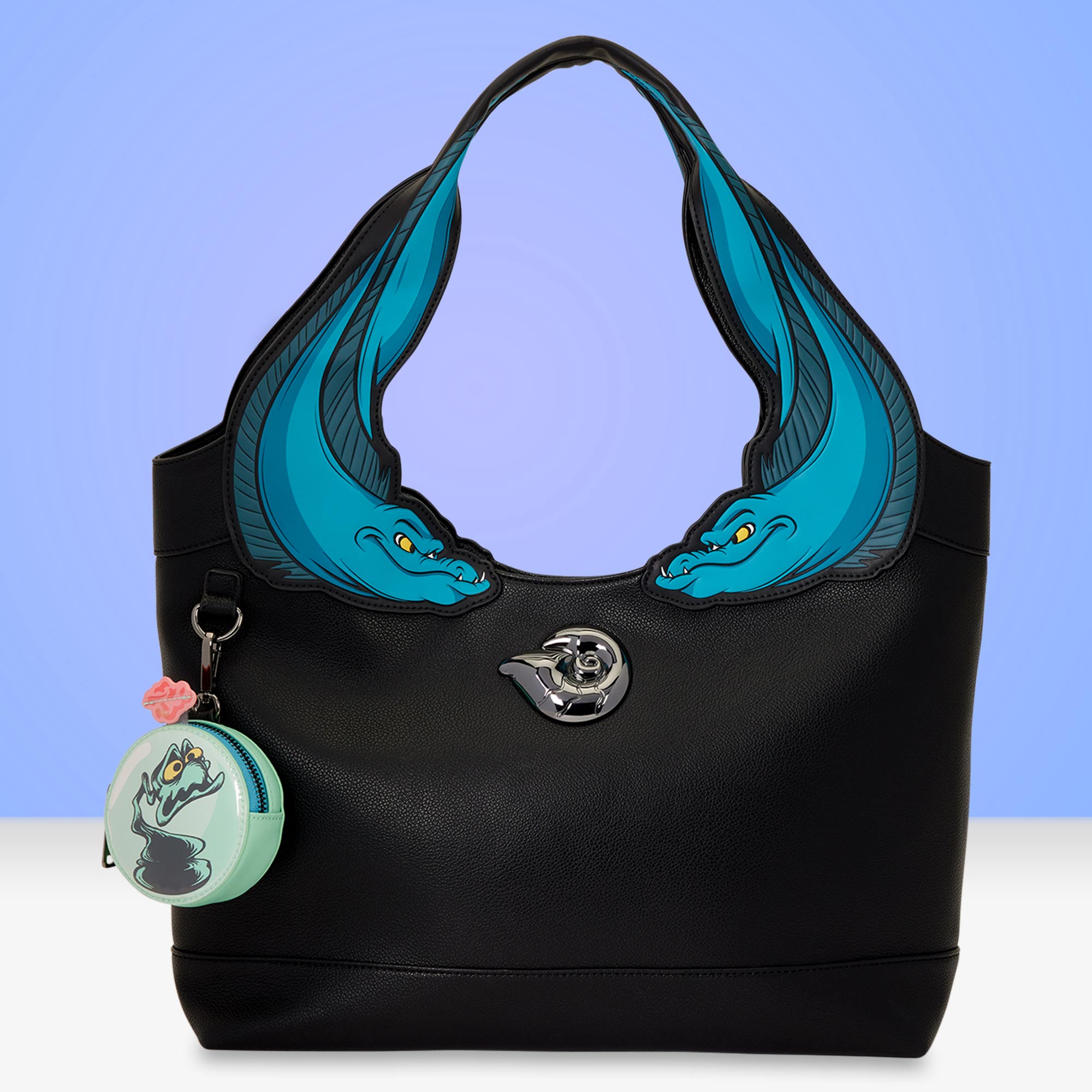 Loungefly x Disney The Little Mermaid Ursula Tote with Coin Bag - GeekCore