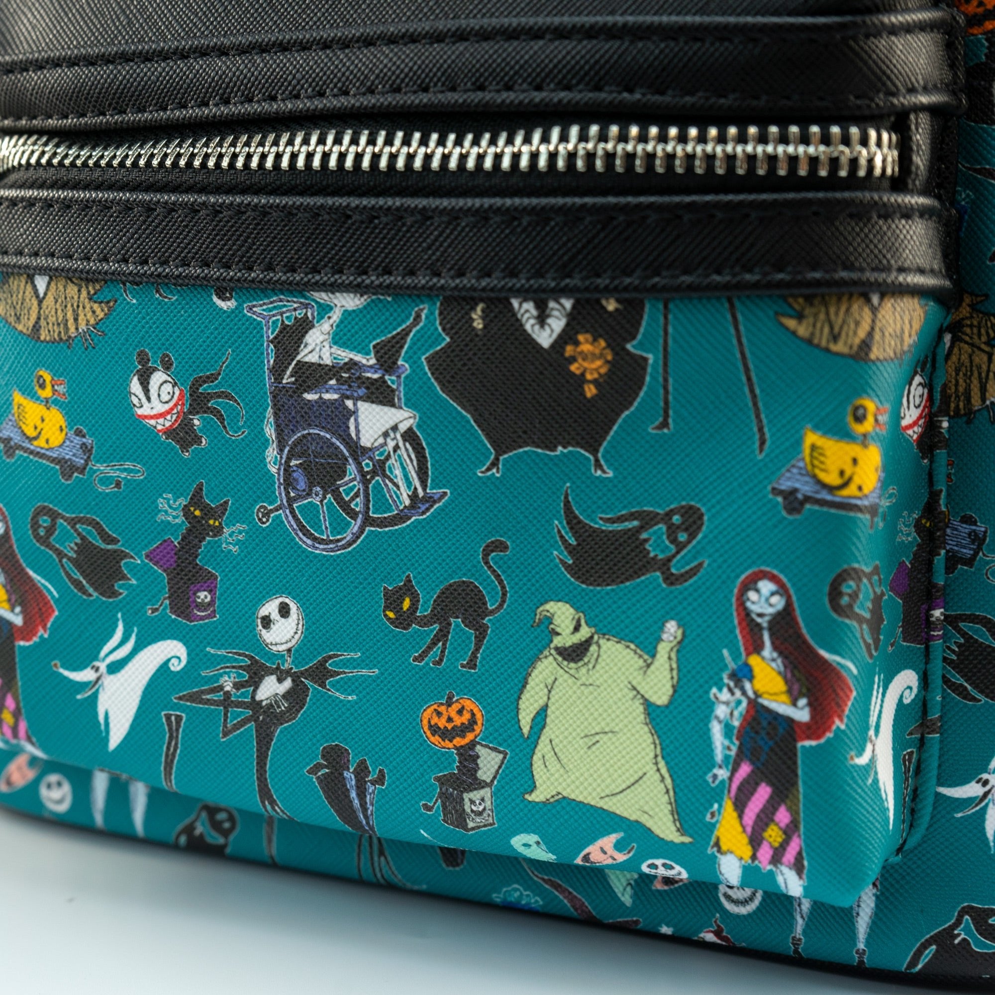 Loungefly x Disney The Nightmare Before Christmas Character Print Mini Backpack - GeekCore