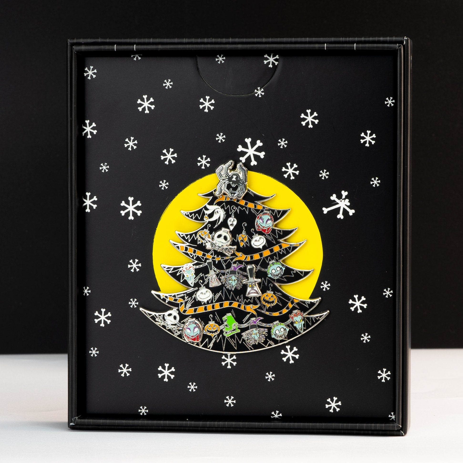 Loungefly x Disney The Nightmare Before Christmas Glow in the Dark Christmas Tree Pin - GeekCore