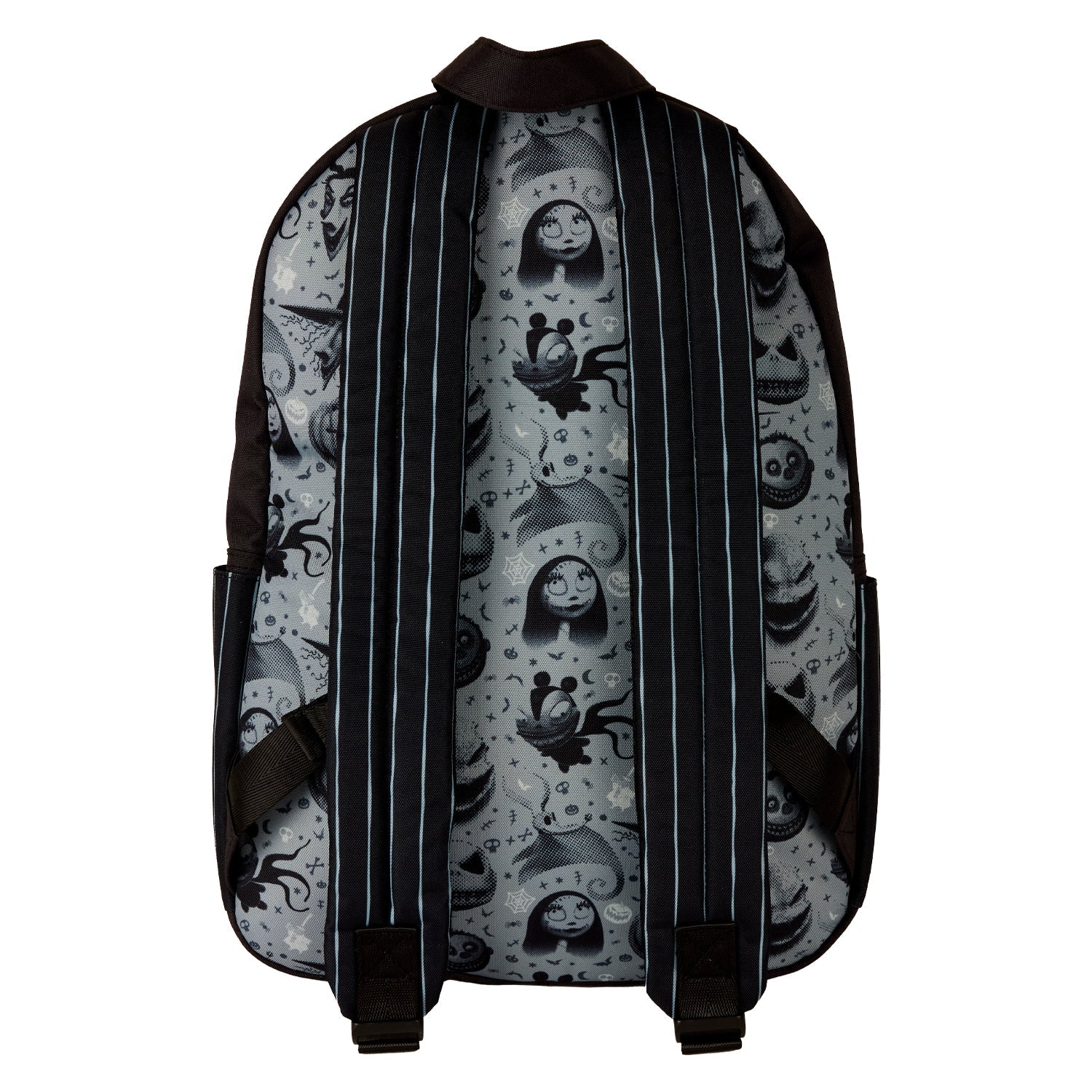 Loungefly x Disney The Nightmare Before Christmas Monochrome Nylon Full - Size Backpack - GeekCore