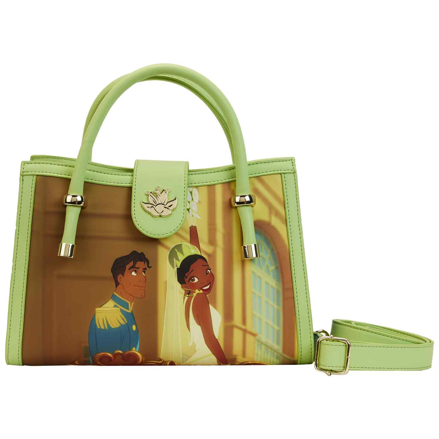 Loungefly x Disney The Princess and The Frog Scenes Crossbody Bag - GeekCore