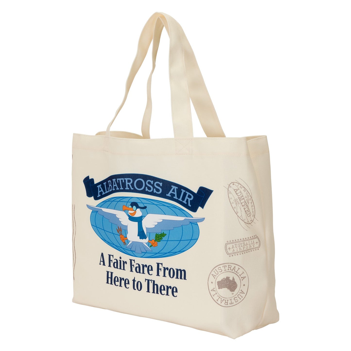 Loungefly x Disney The Rescuers Down Under Oversize Canvas Tote Bag - GeekCore