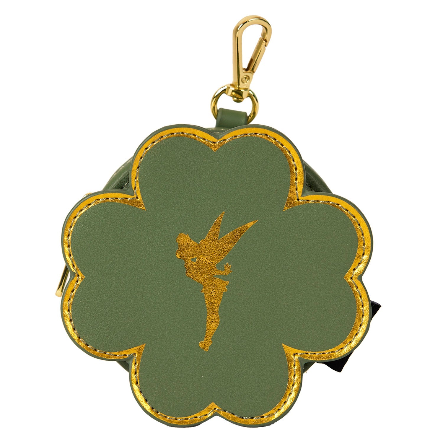 Loungefly x Disney Tinker Bell Four - Leaf Clover Tote Bag with Coin Bag - GeekCore