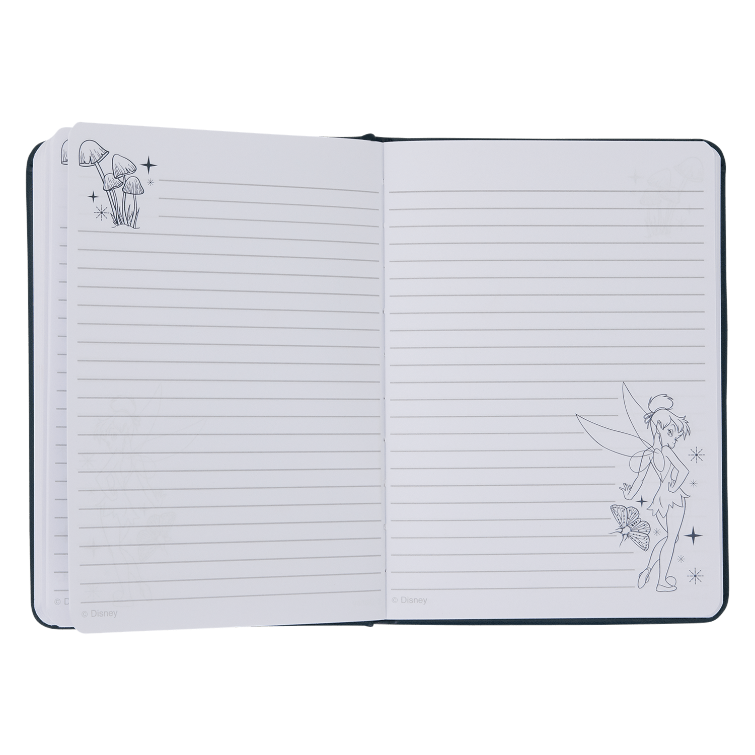Loungefly x Disney Tinker Bell Holiday Refillable Stationery Journal - GeekCore