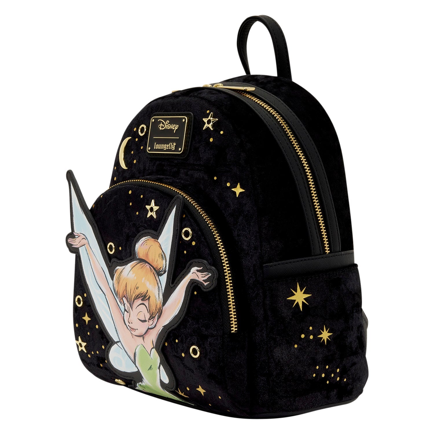 Loungefly x Disney Tinker Bell Pixie Dust Velvet Mini Backpack - GeekCore